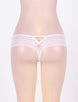 White Lace Trim Scalloped Sexy Panty