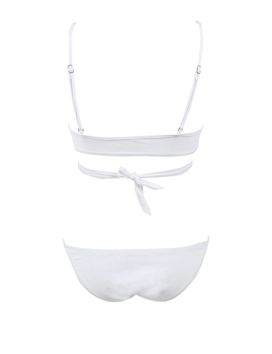 White Sexy Summer Bikini Set