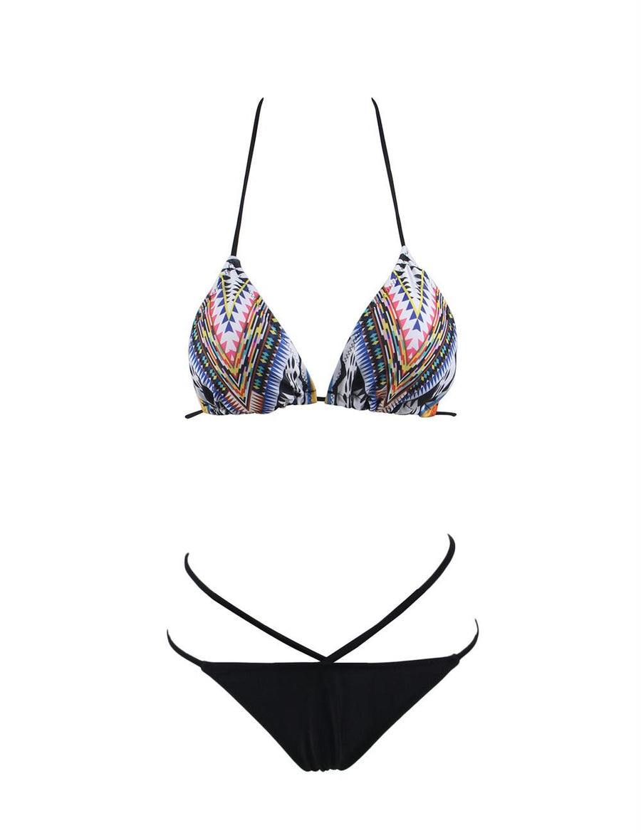 Fashion Printed Summer Bikini Set