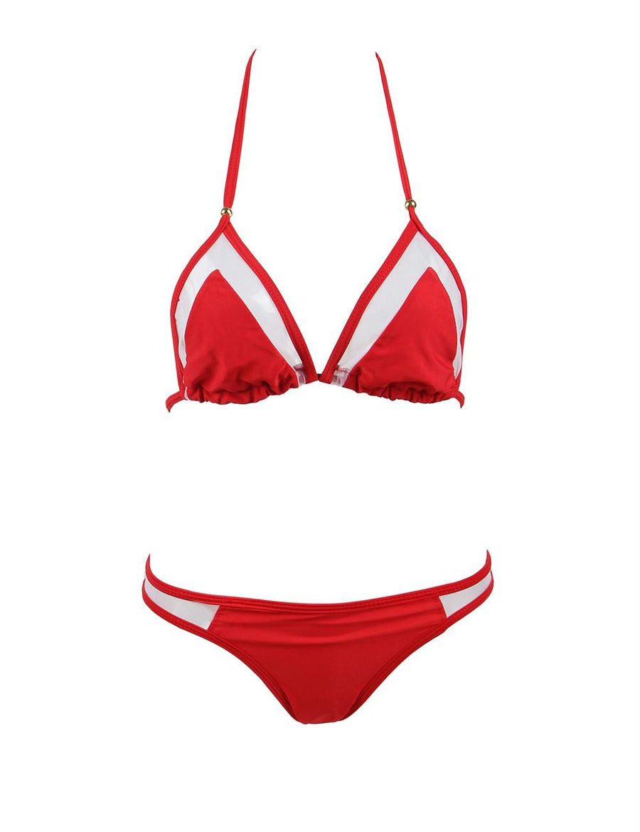 Sexy Perspective Summer Bikini Set