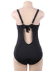 Plus Size Flower Style Women One Piece Swimwear