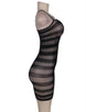 Plus size fishnet dress