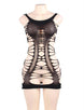 Plus Size Fishnet Chemise