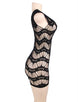 Crocheted Lace Hollow-out Chemise Dress