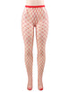 Fashion Red  Fishnet Stocking