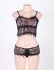 All Over Lace Bra And Boyshort