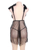 Seduction Black Mesh Babydoll with G-string