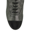 Laminated Lambskin Chelsea Cap Toe Short Boots - Silver