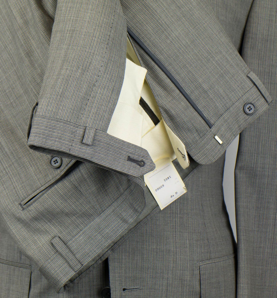 Drop 6 Wool 2 Button Suit - Gray