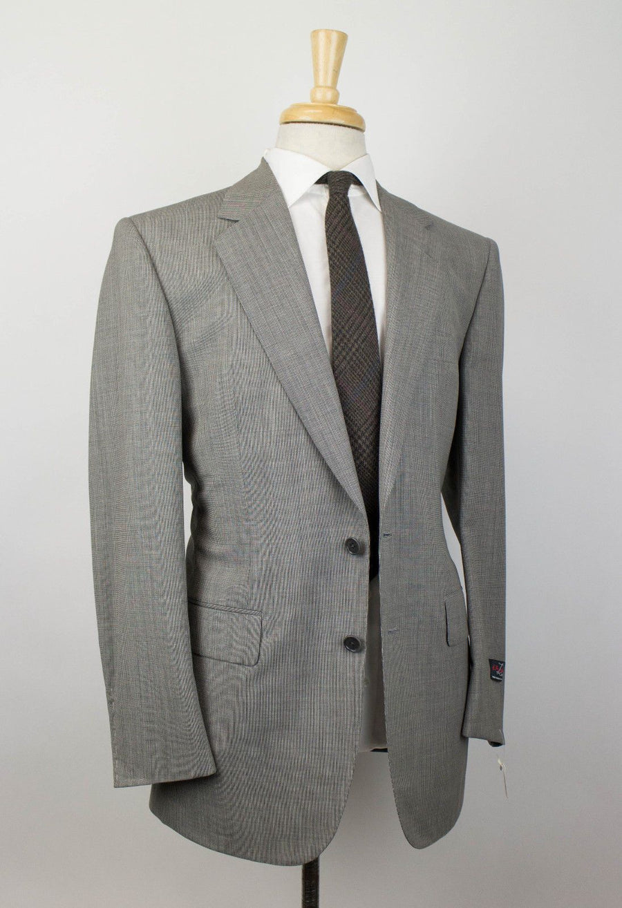 Drop 6 Wool 2 Button Suit - Gray