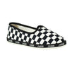 Checkered Canvas Dior Hit Slip-On Shoes - Black / White