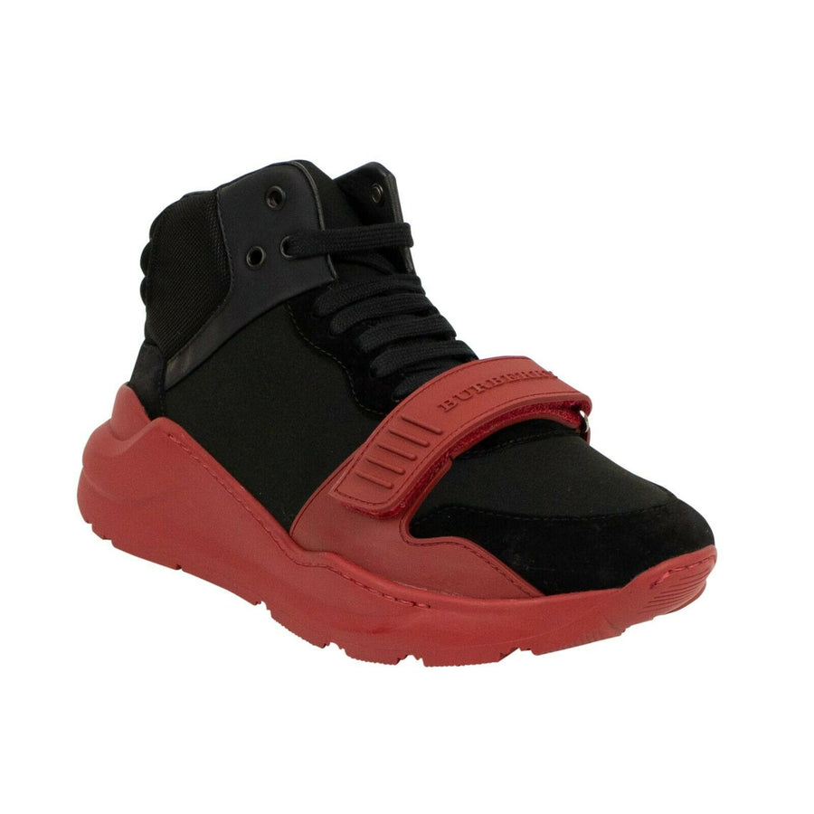 Regis High-Top Sneakers - Black / Red