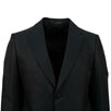 Wool Blend 2 Button Suit - Dark Green