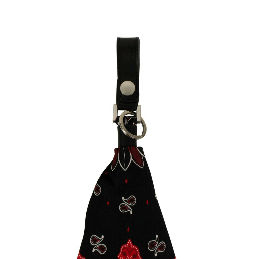 Bandana Key Chain - Red/Black