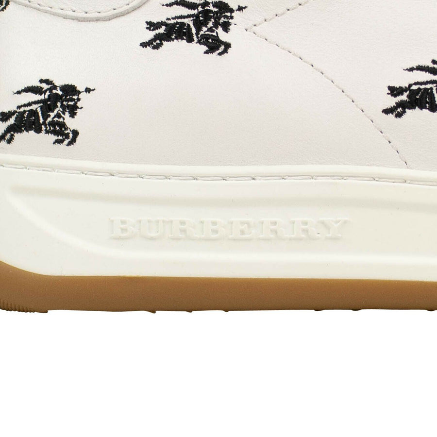 Timsbury Knight Embroidered Sneakers - White