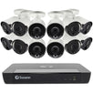 16-Channel 4K NVR with 2TB HD & 16 True Detect Bullet Cameras with Audio