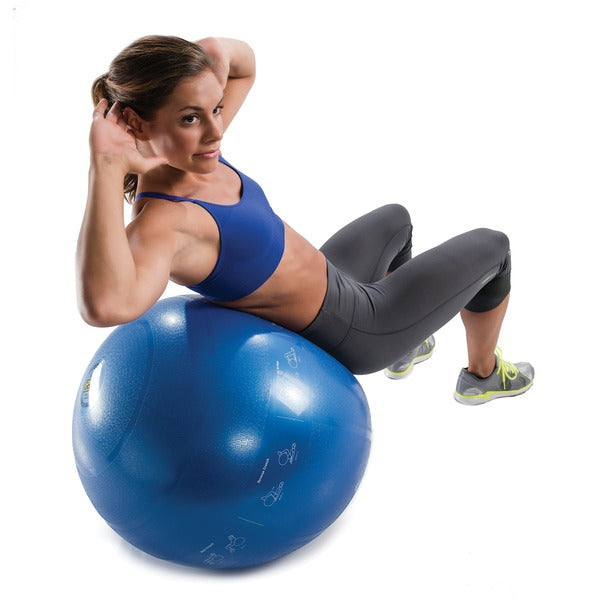 Professional Grade Core Stability Ball (75 cm; Blue)