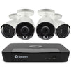 8-Channel 4K NVR with 2TB HD & 4 True Detect(TM) Bullet Cameras with Audio