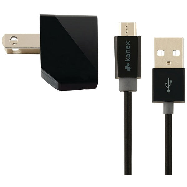 1-Amp USB Wall Charger with Micro USB Cable