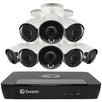 16-Channel 5-Megapixel NVR with 2TB HD & 8 True Detect(TM) Bullet Cameras with Audio