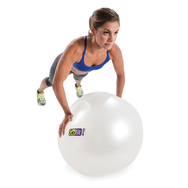 Exercise Ball with Pump (65cm; White)