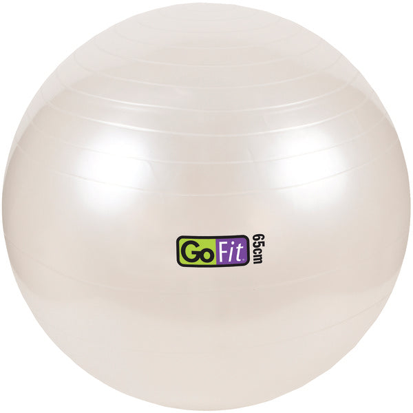 Exercise Ball with Pump (65cm; White)