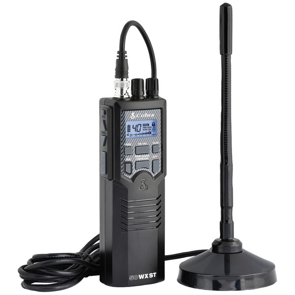 Road Trip Handheld CB Radio with Mobile Antenna