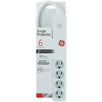 6-Outlet Surge Protector, 2ft Cord