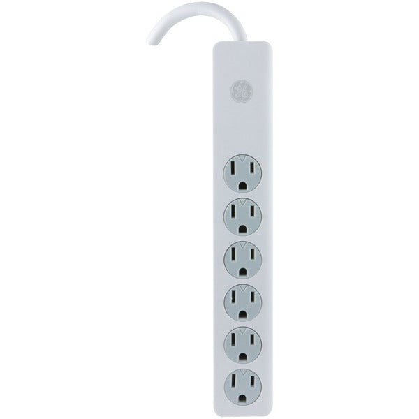 6-Outlet Surge Protector, 2ft Cord