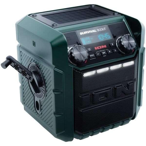 Survival Scout(TM) Solar-Charging Portable Radio with Bluetooth(R)