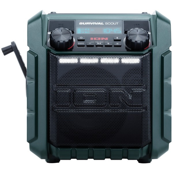 Survival Scout(TM) Solar-Charging Portable Radio with Bluetooth(R)