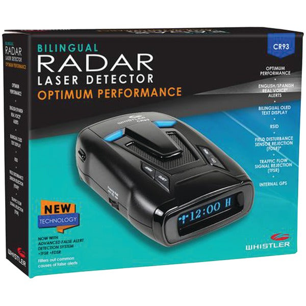 CR93 Bilingual Laser/Radar Detector