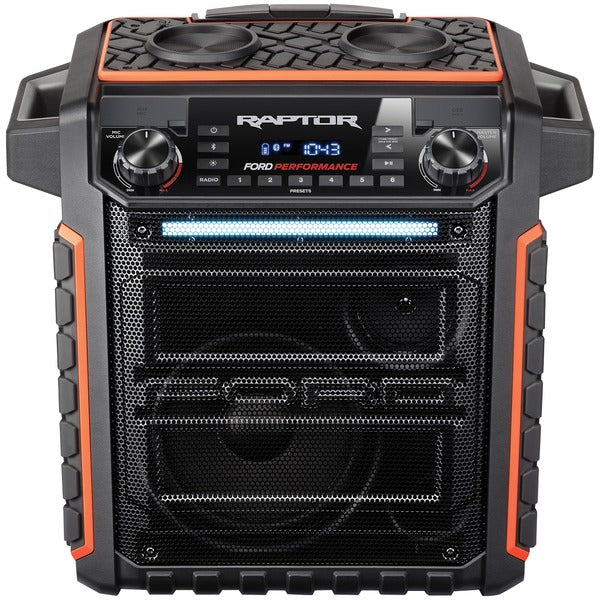 Raptor(TM) Bluetooth(R) Water-Resistant Speaker with Ford(R) Pickup Styling