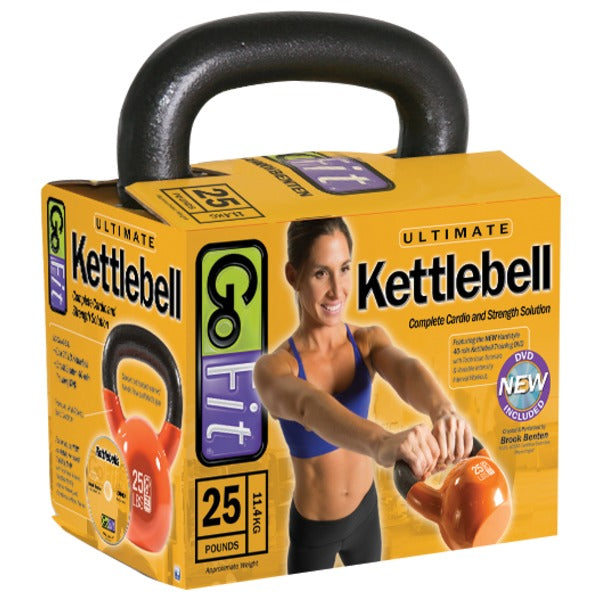 Kettlebell (25 lbs; Orange)