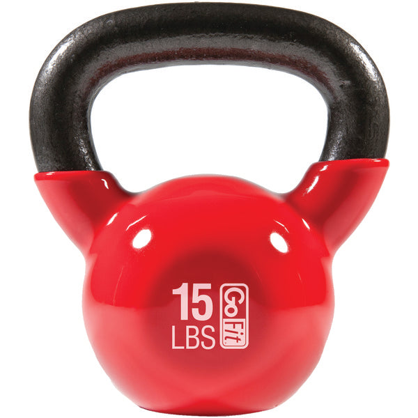 Kettlebell (15 lbs; Red)