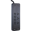 7-Outlet Surge Protector with 2 USB Ports, 3ft Cord