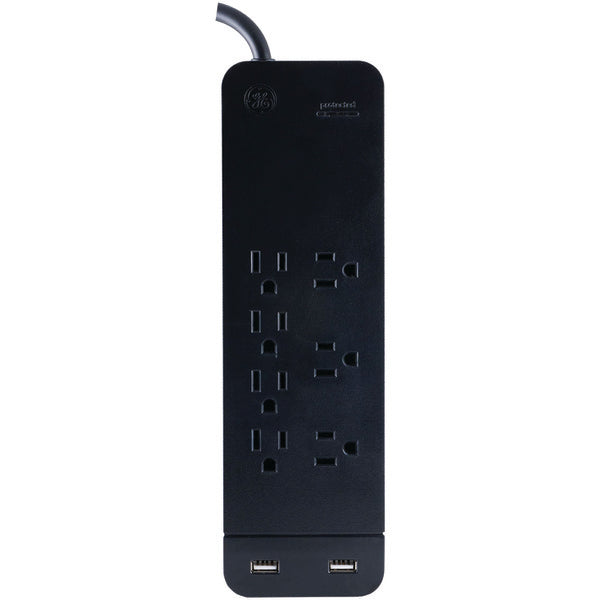 7-Outlet Surge Protector with 2 USB Ports, 3ft Cord