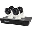 8-Channel 5-Megapixel NVR with 2TB HD & 4 True Detect(TM) Bullet Cameras with Audio