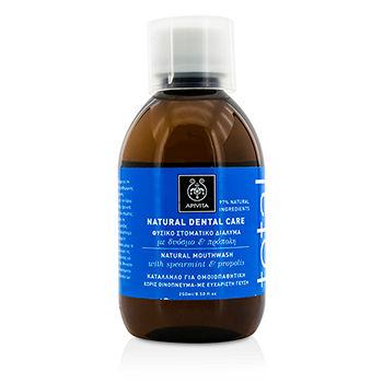 Total Natural Mouthwash With Spearmint & Propolis - 250ml/8.5oz