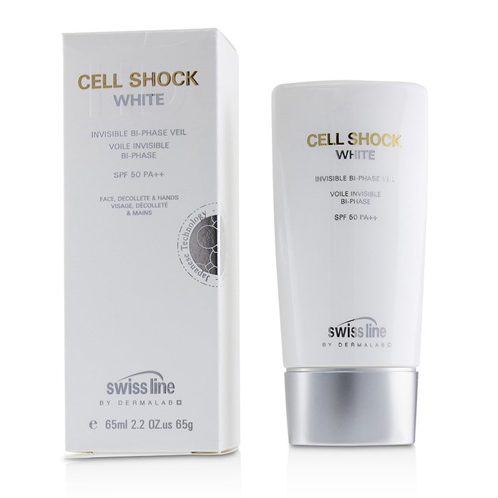 Cell Shock White Invisible Bi-phase Veil Spf50 - 65ml/2.2oz