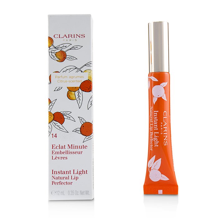 Eclat Minute Instant Light Natural Lip Perfector - # 14 Juicy Mandarin - 12ml/0.35oz