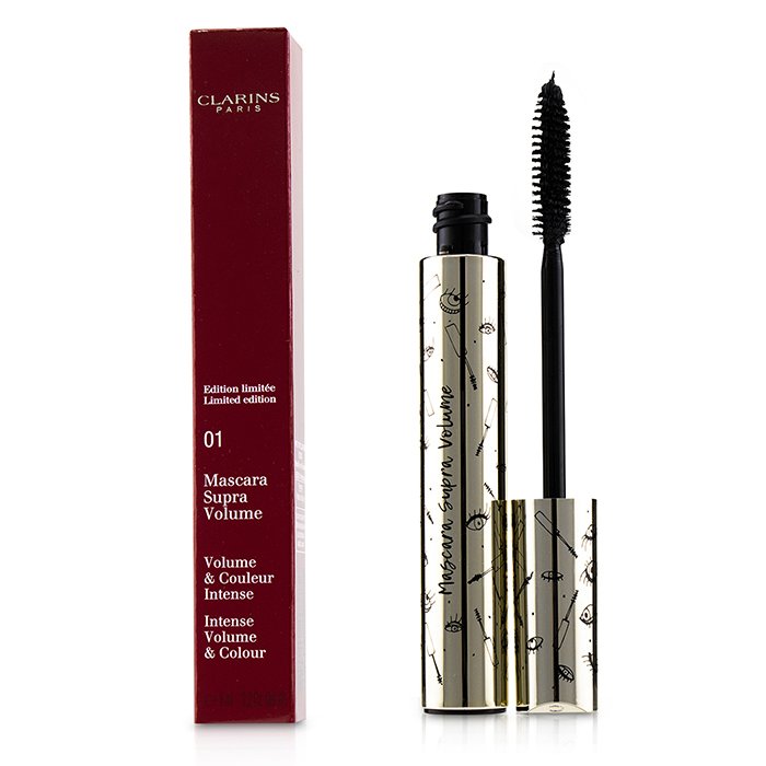 Supra Volume Mascara - # 01 Intense Black (limited Edition) - 8ml/0.2oz