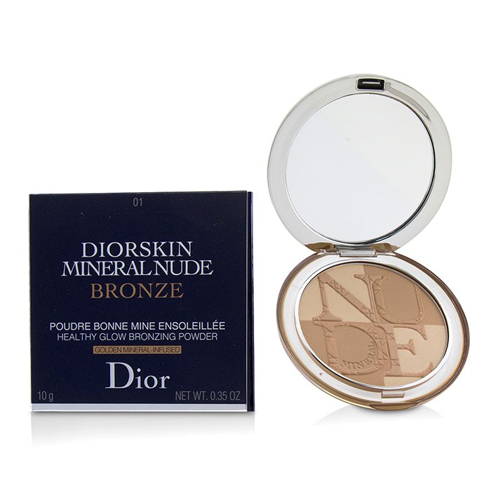 Diorskin Mineral Nude Bronze Healthy Glow Bronzing Powder - # 01 Soft Sunrise - 10g/0.35oz