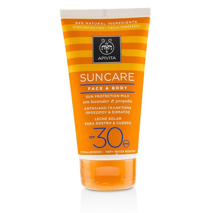 Suncare Face & Body Sun Protection Milk Spf 30 With Sea Lavender & Propolis - 150ml/5oz