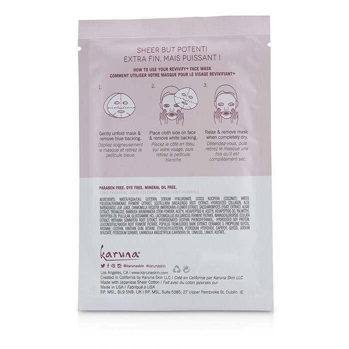 Revivify+ Face Mask - 4sheets