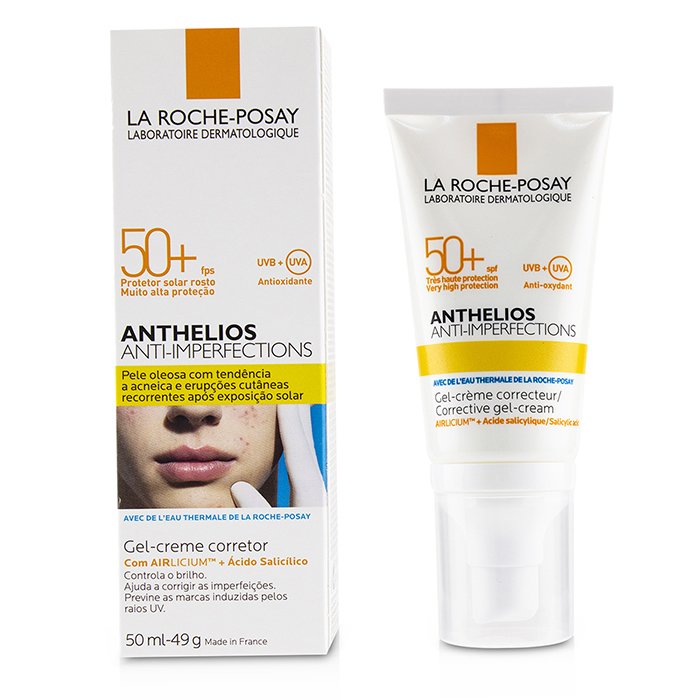 Anthelios Anti-imperfections Gel-creme Corrector Spf 50+ - 50ml/1.7oz