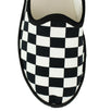 Checkered Canvas Dior Hit Slip-On Shoes - Black / White