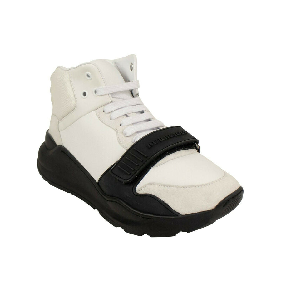 Regis High-Top Sneakers - White / Black