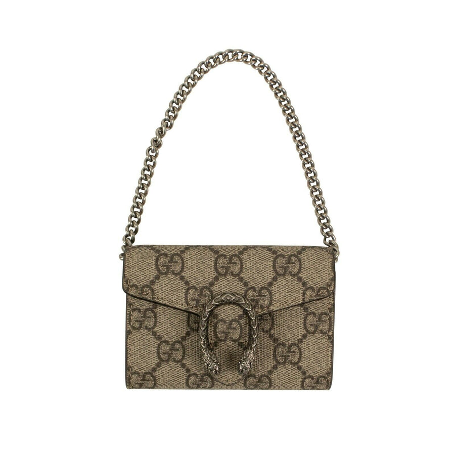 Dionysus GG Coin Purse Wallet - Beige