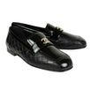 Calfskin & Lambskin Quilted Leather Loafers - Black